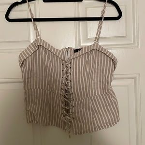 Miss Me cropped shirt